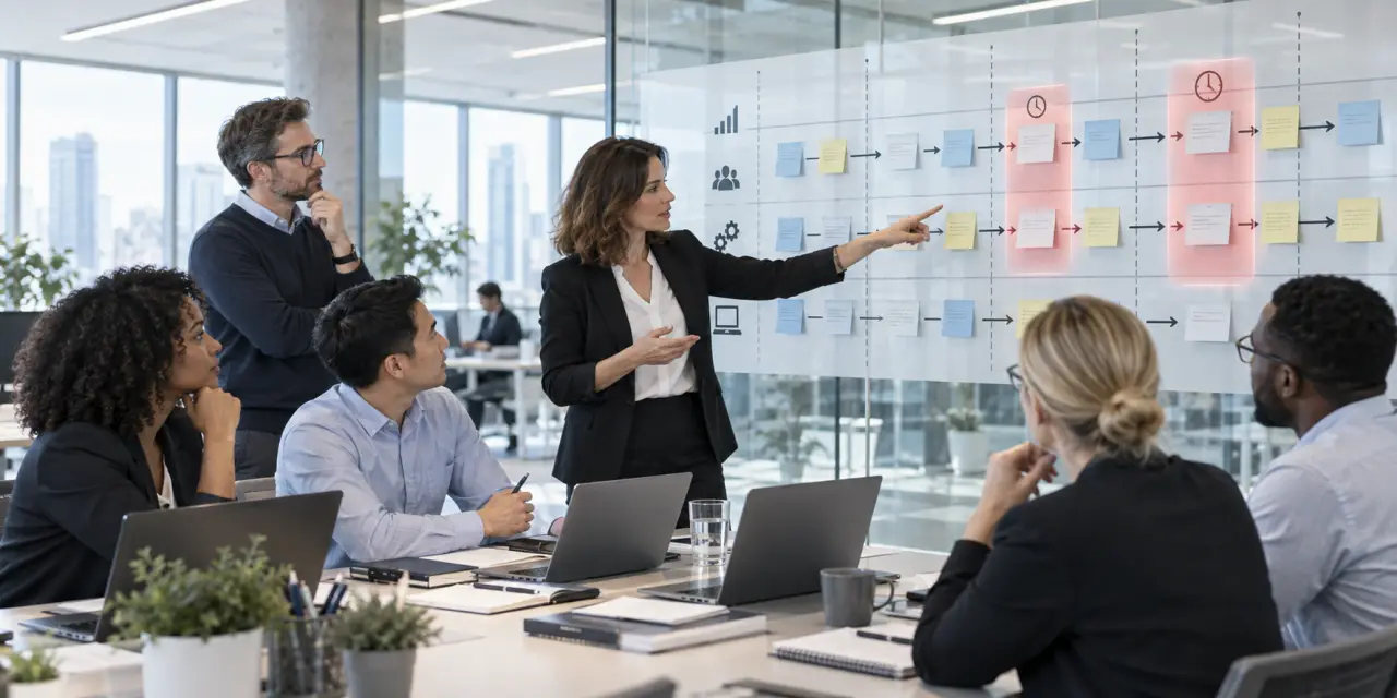 Le Lean Office rend visibles les délais cachés des fonctions support